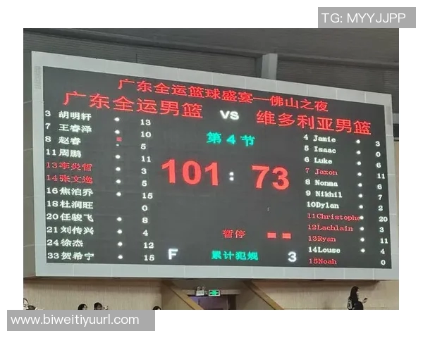 广东全运男篮热身赛胜美国肯尼哈奇队徐杰与焦泊乔表现出色助力球队取胜